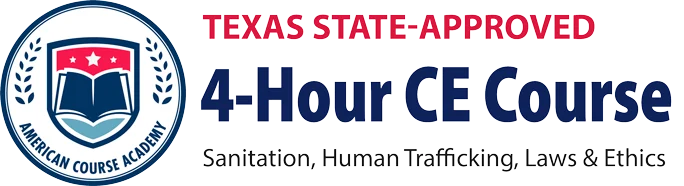 American Course Academy, LLC – 4-Hour Cosmetology Sanitation, Human Trafficking, Laws & Ethics CE Course