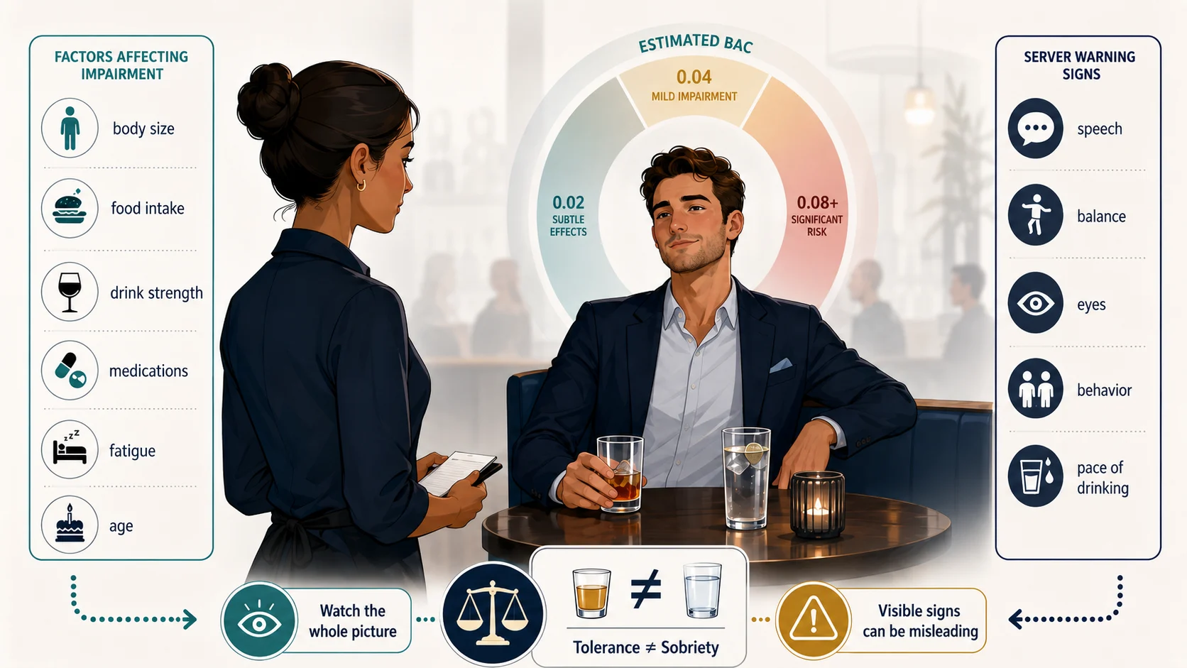 Understanding Alcohol Tolerance and Why It Matters for Servers