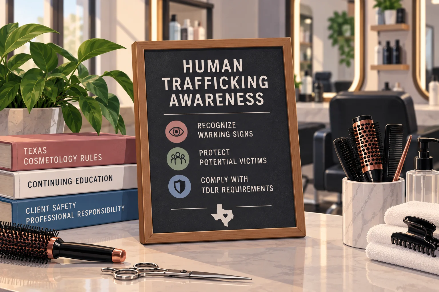 Why Texas Requires Human Trafficking Training for Cosmetology License Renewal